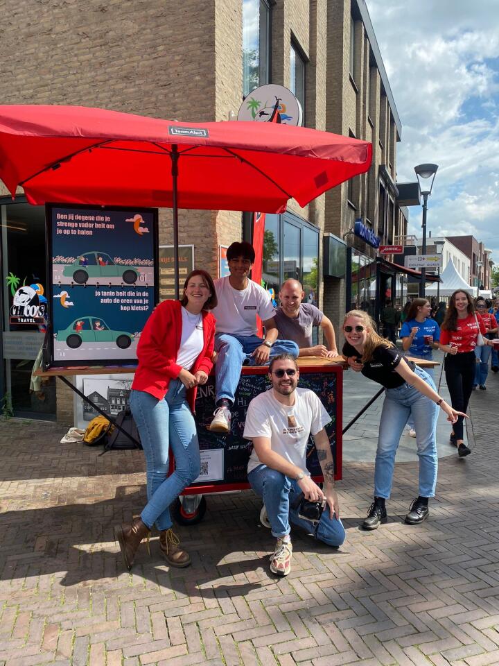 TeamAlert bezig met de interventie Streettalk
