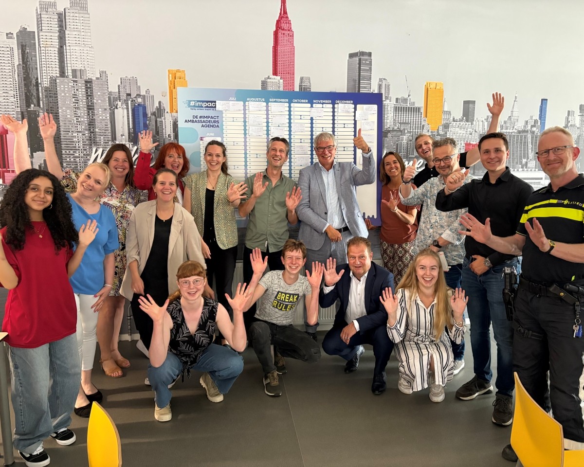 Ambassadeurs van #impact en gasten bij de #impact Agenda voor 2025